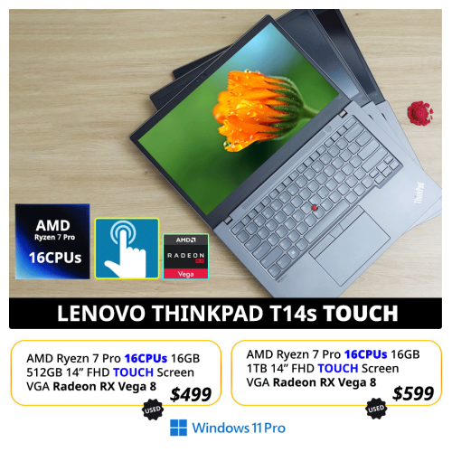 Lenovo ThinkPad T14s Touch Screen