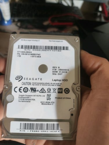 Seagate from PS4 original 1tb