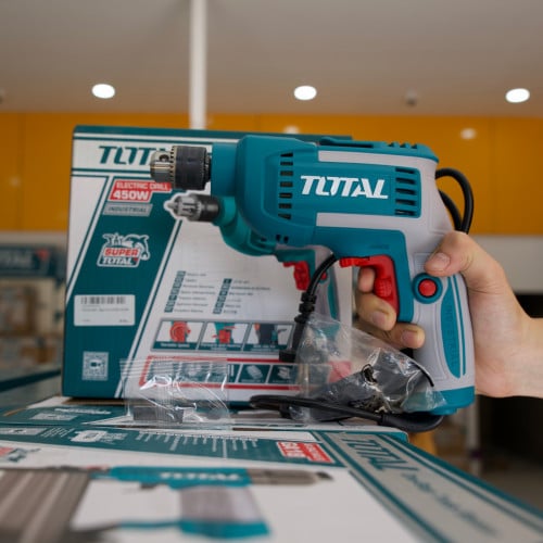 TOTAL Electric Drill 450W (TD45658)