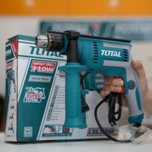 TOTAL Impact Drill 710W (ម៉ាស៊ីនខួងបុក 710W) (TG1071366)