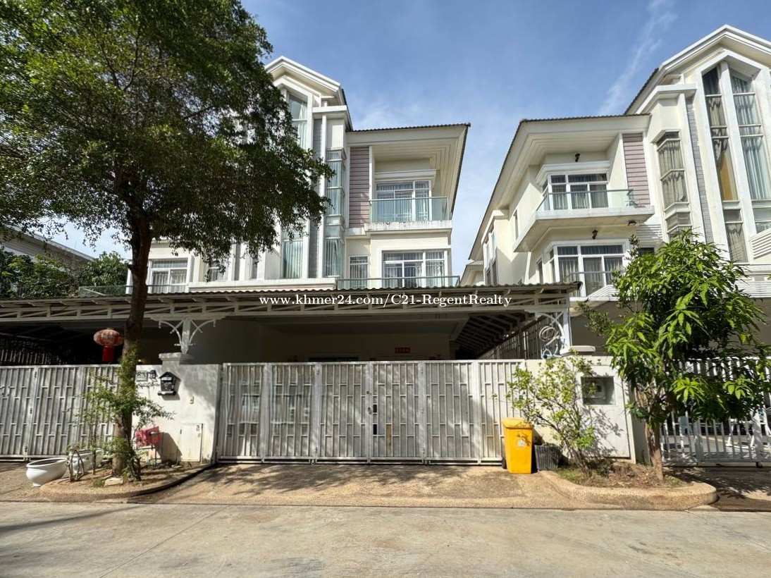 Twin Villa for Rent in Chip Mong Sen Sok – Fully Furnished✨