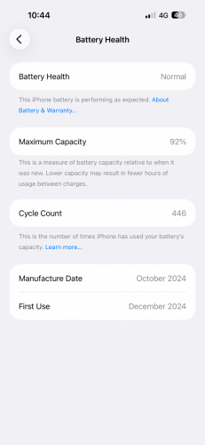 ចង់លក់16PM 256g battery 92%សាកបាន442ដងមានប្រអប់មានខ្សែរសុីន