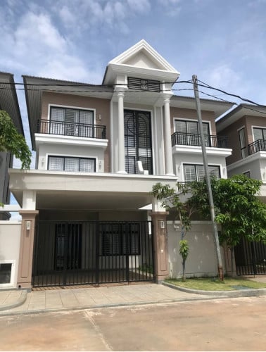 វីឡាភ្លោះ​A សម្រាប់លក់ | Twin A Villa For sale (បុរីប៉េងហួត ដឹស្តាដាយមិន)