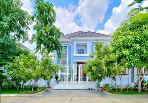 🏡Single-Villa For Rent Price: 2,500$ Borey Angkor Phnom Penh (Corner)