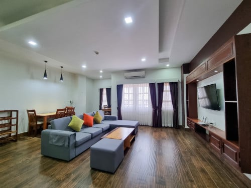 2Bedrooms Serviced Apartment for rent in Toul Kork
