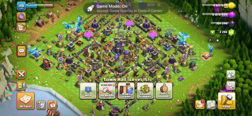 account clash of clan
