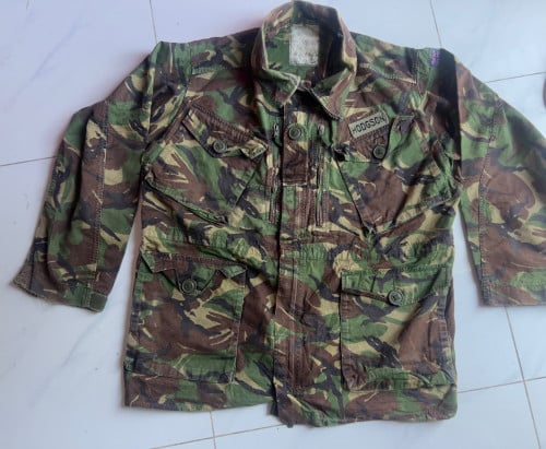 British Army Jungle DPM Camouflage Windproof Smock Jacket 🇺🇸 United KingdomSize XL kg 80