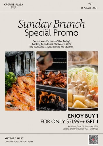 Buffet Brunch - 2 Peoples only 21.99++$