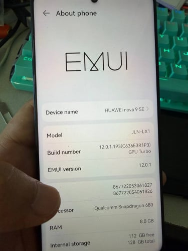 Huawei Nova 9 SE 8g+128g