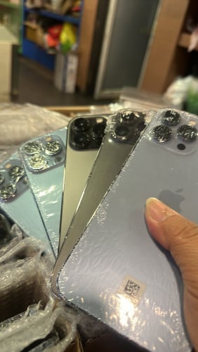 iPhone   13pm  128g   សំនុំសុីន  389$    439$