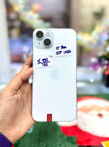 Iphone 15 Plus ទំហំផ្ទុក (128G) តួស្អាត 98.999% Model ZP