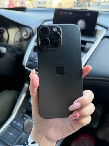 iPhone 15 Pro Max 256GB Sim1+ESim​ ពណ៍ខ្មៅ