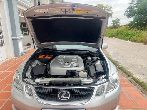 Lexus GS 300 ឆ្នាំ2006 full pong 2 ទឹកថ្នាំហ្សុិន1ជុំ ឡាននៅស្អាត់99%ឡាននៅសំណុំហ្សុិន