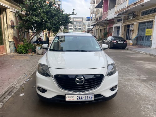 Mazda CX-9 year 2014 Full option បើកដំបូល កៅអី3ជួរ