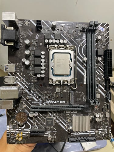 Motherboard + Core i5 12400 + RAM 16bg 3200Mhz