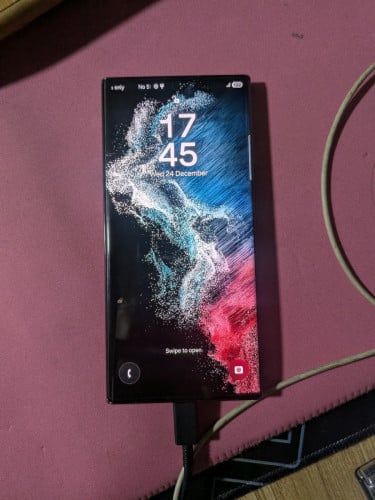 S22 ultra sim2 256g ដូចរូបតួរស្អាត់98% ដំនើរការទាំងអស់ ប៊ិចប្រើបានតែអត់connect