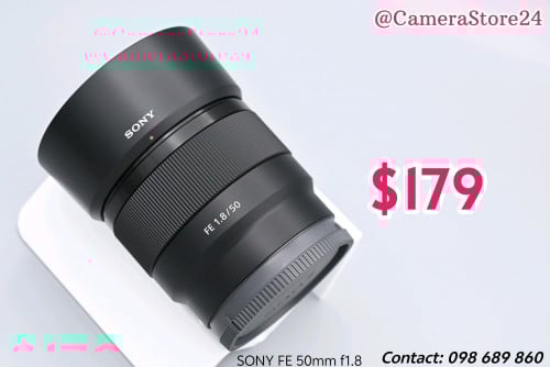 SONY FE 50mm f1.8