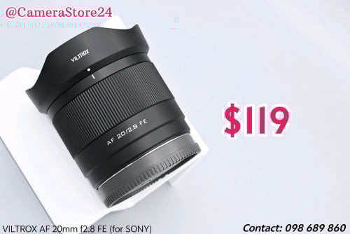 VILTROX AF 20mm f2.8 FE (for SONY)