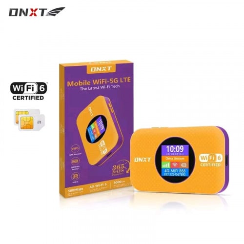 Wifi6 ចល័ត 300MBps Ax Wi-Fi6 3000mAh