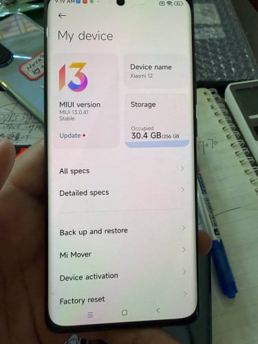 Xiao mi 12  12g+256g