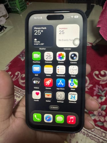 លក់15 pro 512G ដូរតែអេក្រង់ថ្មី១ zy