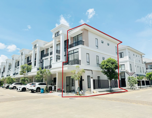 វីឡាកូនកាត់ LA សម្រាប់ជួល | Link Villa LA for Rent (ផ្ទះកែង)