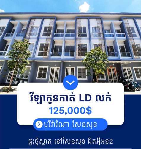 វីឡាកូនកាត់ (LD) លក់បន្ទាន់ ខ្លាំងក្នុងបុរីវ៉ារីណា ក្រាំងធ្នង់