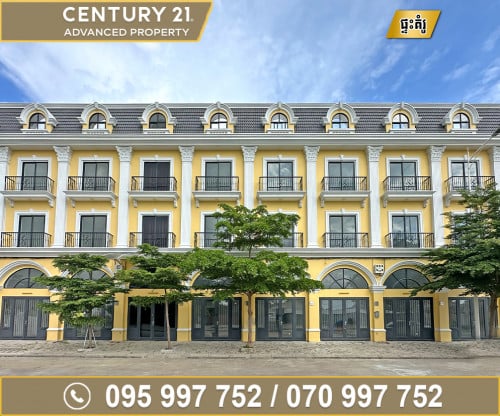 🏡 ផ្ទះអាជីវកម្ម (SH) សម្រាប់ជួល ក្នុងគម្រោងអភិវឌ្ឍន៍ថោន