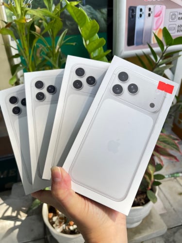 17 Pro Max LL/A eSIM no active 256GB Silver ថ្មីប្រអប់តម្លៃពិសេសជូន