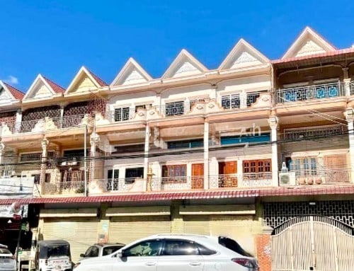 3-Unit House for Rent Urgently Behind Institute of Technology of Cambodia