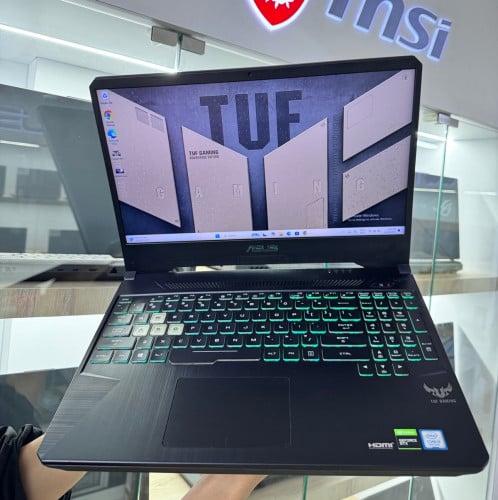 ASUS TUF FX506GU / i5-9th / 16GB / 512GB / GTX1650 (4GB) / 15.6”(120hz) / RGB