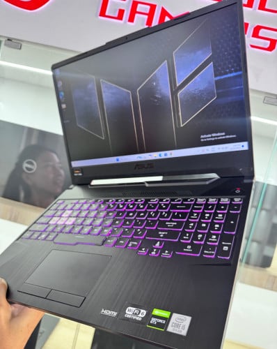 ASUS TUF FX506Li / i5-10th / 16GB / 512GB / GTX1650Ti (4GB) / 15.6”(144hz) / RGB