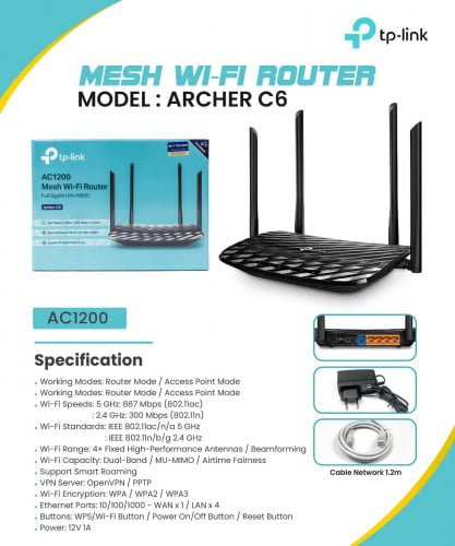 C6 | MESH WIFI ROUTER | TP-Link