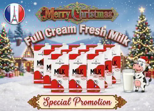 Délices De France Fully Cream Fresh Milk