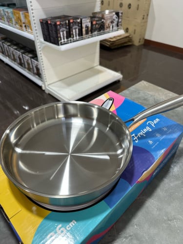 Frying Pan Stainless Steel 🍳