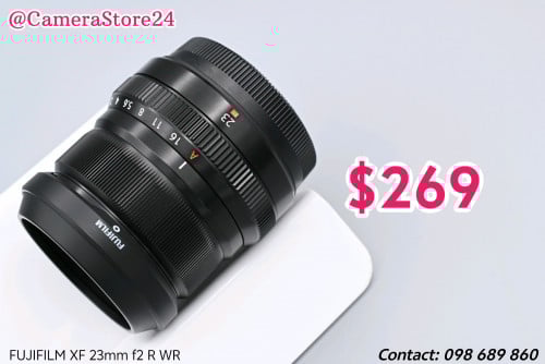 FUJIFILM XF 23mm f2 R WR