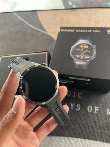 Huawei Watch GT 5 Pro 99% Black 165$