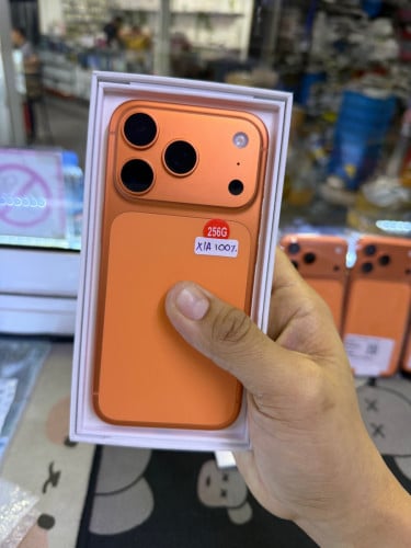 Iphone17pro 256G full box ធានា2ឆ្នាំ ស្អាតដូចថ្មី