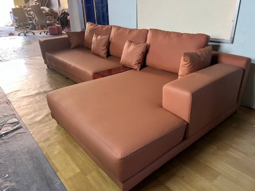 L shaped sofa
