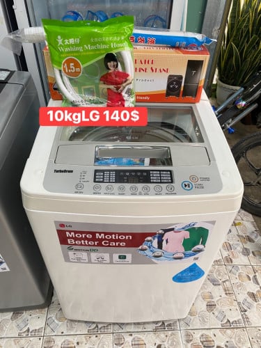 LG 10kgជជុះស្អាត95%សំនុំសុីនធន់មាំ