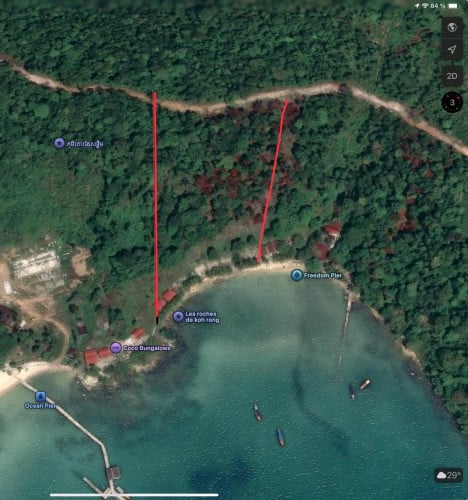 Prime Beachfront Land for Sale — Samloem Island, Cambodia
