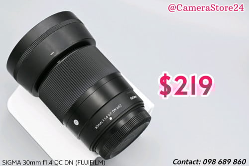 SIGMA 30mm f1.4 DC DN (FUJIFILM)