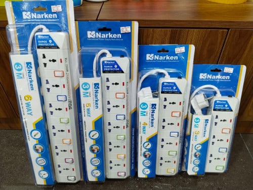 Socket Electric Extension Cable 3 Way