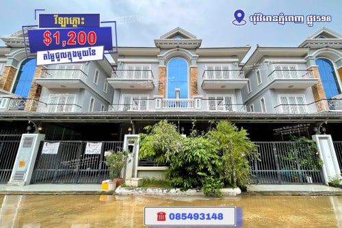 Twin Villa for Rent at Borey Vimean Phnom Penh598 project 8