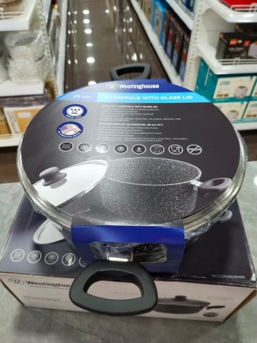 Westinghouse Casserole with Glass Lid 28cm 7.5 QT