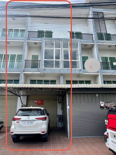 ផ្ទះជួលនៅផ្សារទួលពង្រលើផ្លូវធំ