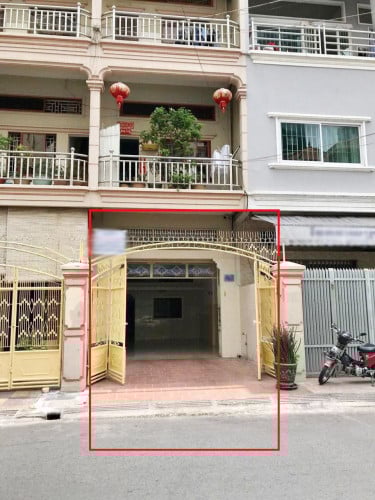 ផ្ទះល្វែងអាជីវកម្មជាន់ផ្ទាល់ដីដាក់ជួលនៅបឹងព្រលិត