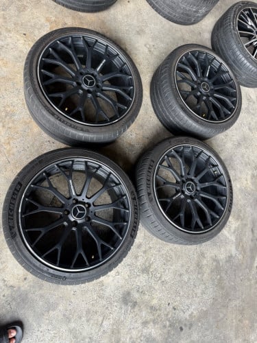 យ៉ាន់19” ( Forged ) Mercedes 5x112 មួយឈុត សំបកMichelin Pilot Sport