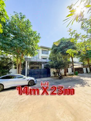 វីឡាឃ្វីនA សម្រាប់លក់ ទីតាំង នៅបុរីជីបម៉ុង598 សង្កាត់ច្រាំងចំរេះ១ ខណ្ឌឫស្សីកែវ រាជធានីភ្នំពេញ