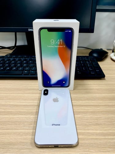 លក់ IPhone X 64G LL/A ១ទឹកប្រអប់